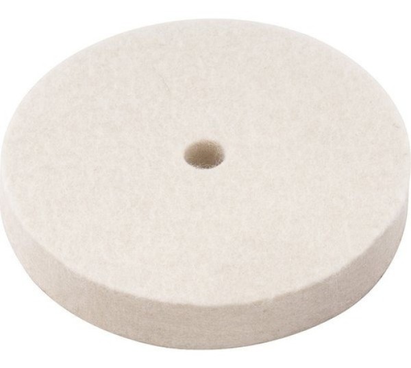 Encontraproduto.com.br - Roda De Feltro Para Polimento 100 Mm