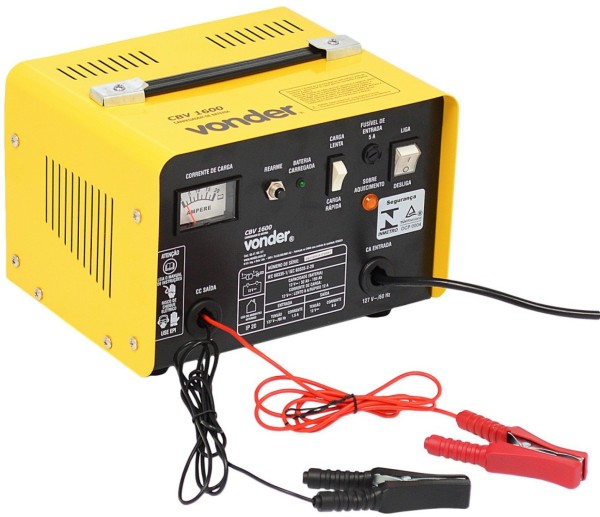 Encontraproduto.com.br - Carregador de Bateria Vonder CBV 1600 220V - 6847160220