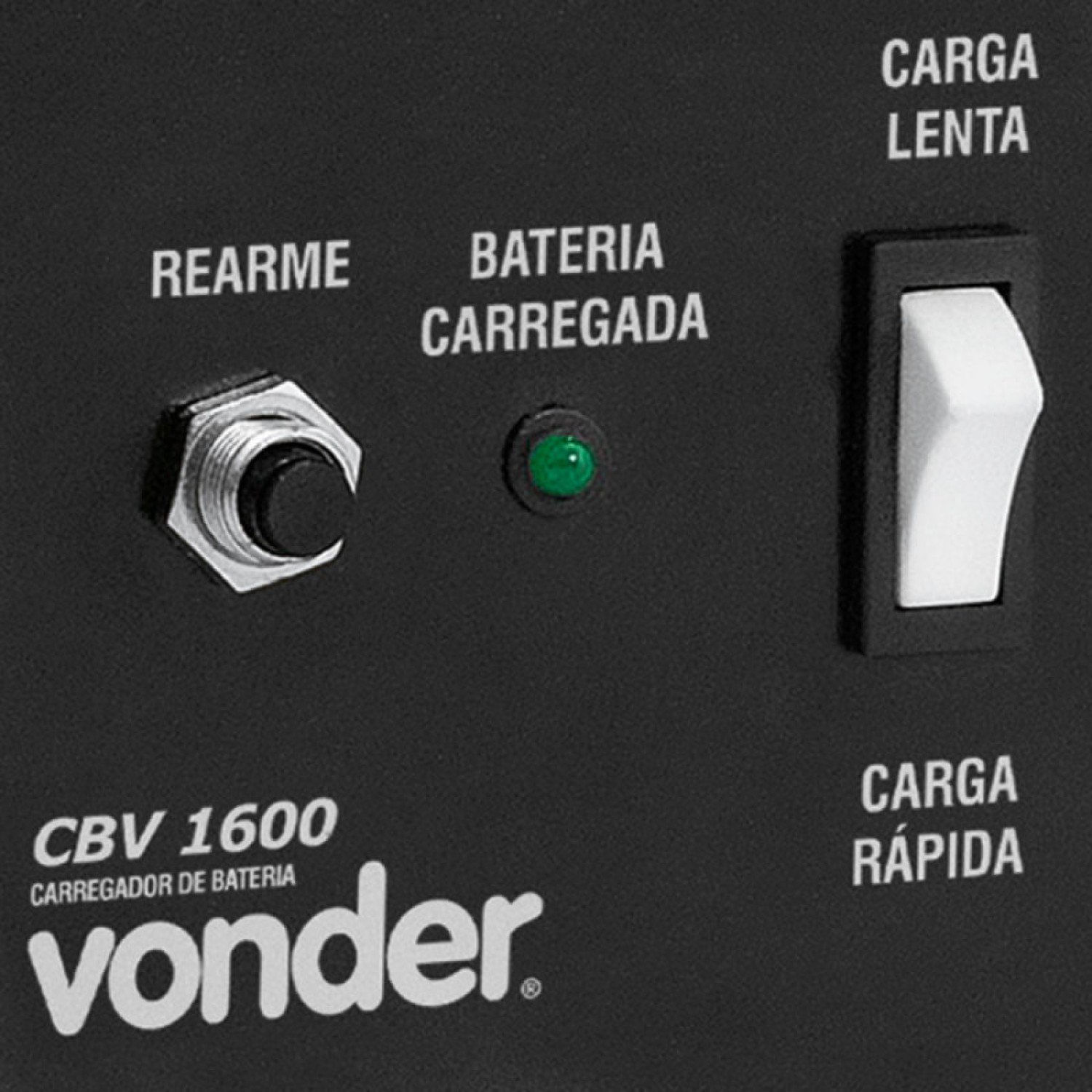 Encontraproduto.com.br - Carregador de Bateria Vonder CBV 1600 220V - 6847160220