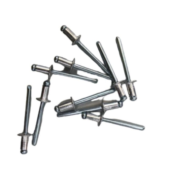 Encontraproduto.com.br - Rebite Repuxo De Alumínio 4,8x8,0mm Mandril Aço Com 50 Peças