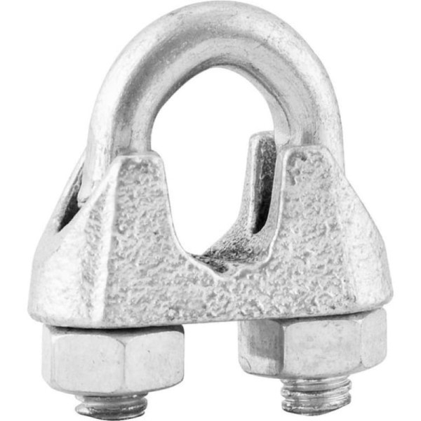 Encontraproduto.com.br - Clips para Cabo de Aço 1/4 - 6,35 mm Nove54