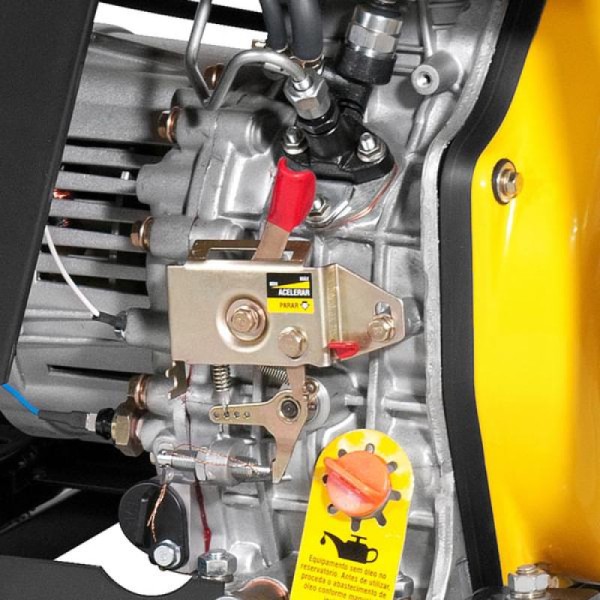 Encontraproduto.com.br - Gerador à diesel 7hp 127/220V 4 tempos manual gdv3600 Vonder