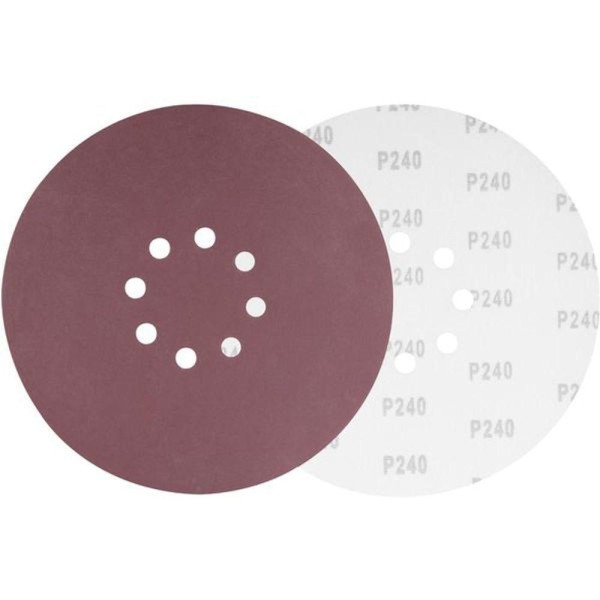 Encontraproduto.com.br - Disco de Lixa Grão 240 Vonder LPV600 Pacote com 10 Unidades