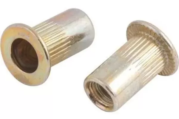 Rebite Aço Carbono M4 Rebite Manual Rosca Pacote Com 10 Peça