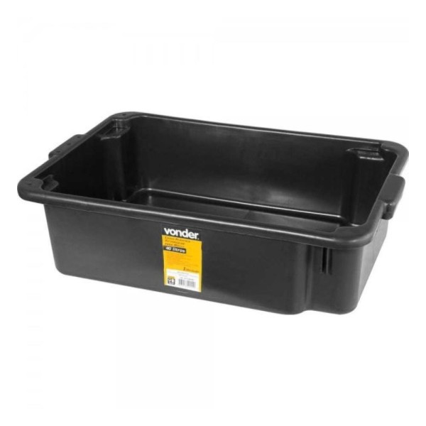 Encontraproduto.com.br - Caixa para Preparar Massa Plástico 40lts Vonder