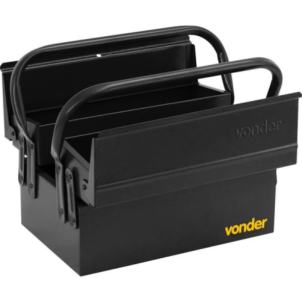 Encontraproduto.com.br - Caixa Metálica Para Ferramentas Sanfodana 300x190x160mm 3 Gav