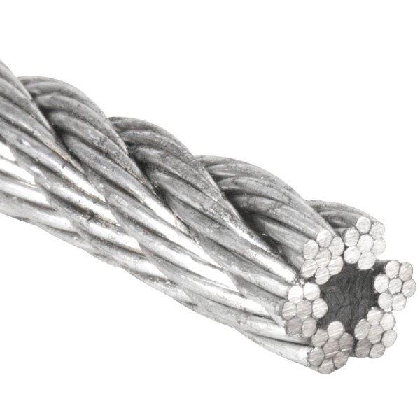 Encontraproduto.com.br - Cabo De Aço Galvanizado Af 9,5Mm 3/8