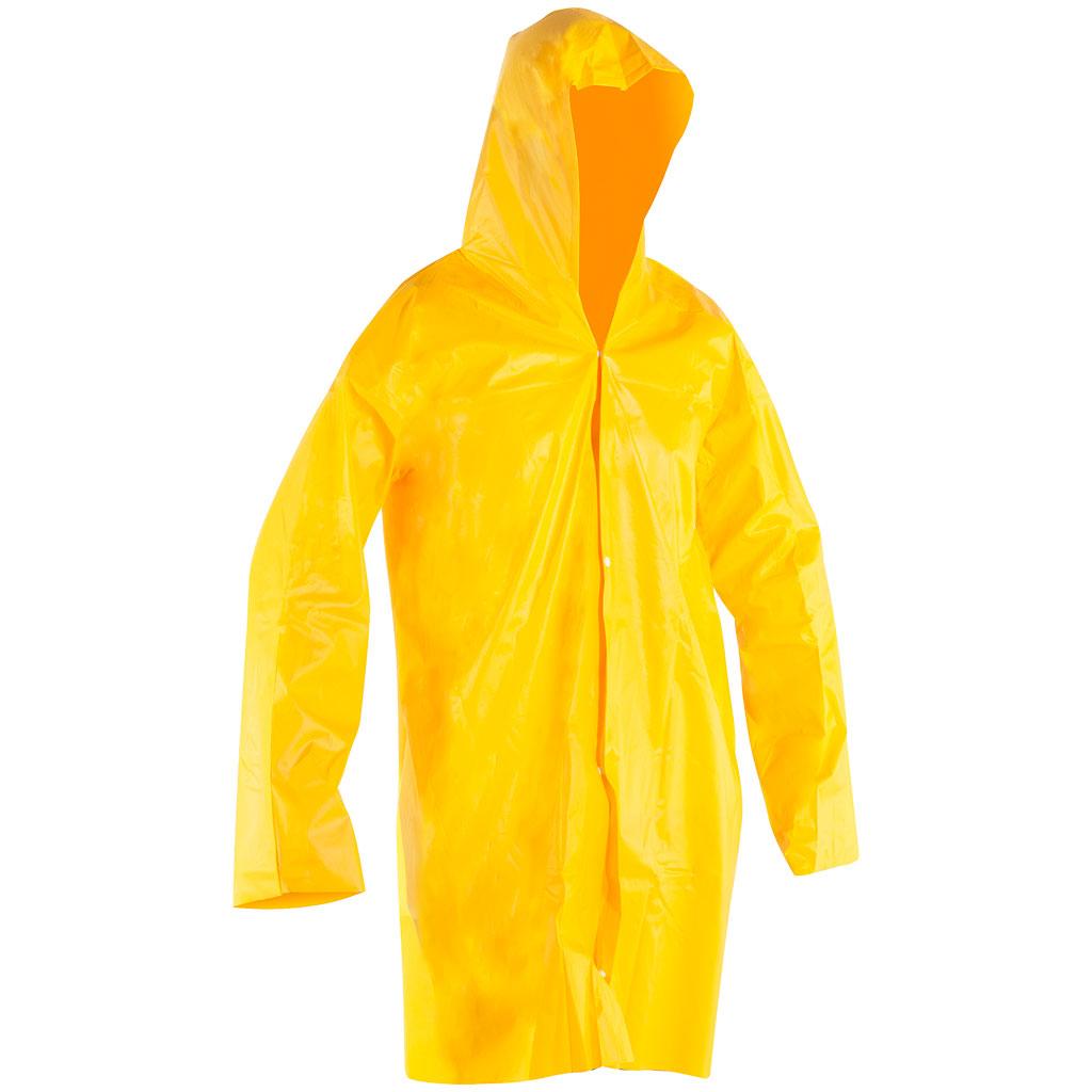 Encontraproduto.com.br - Capa Para Chuva de Pvc com Forro GG Amarela - Nove54