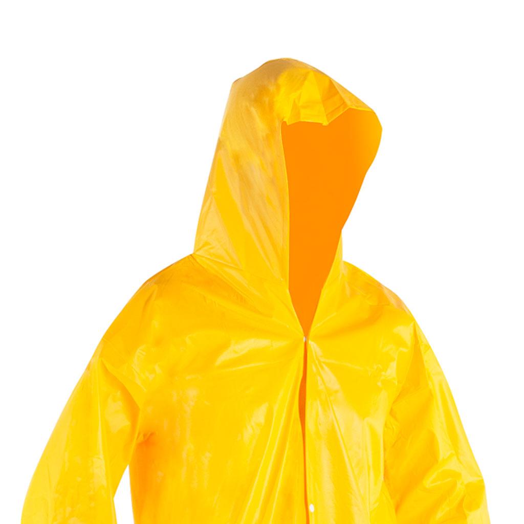Encontraproduto.com.br - Capa Para Chuva de Pvc com Forro GG Amarela - Nove54