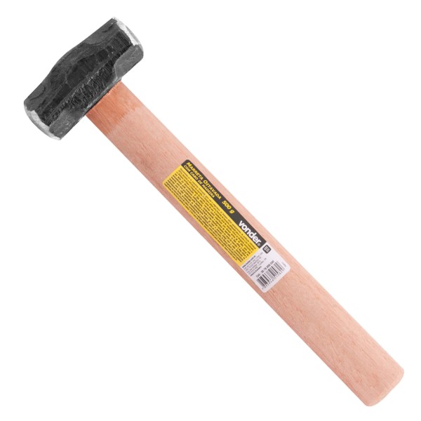 Encontraproduto.com.br - Marreta Vonder Oitavada com Cabo 0,5Kg 3078000500