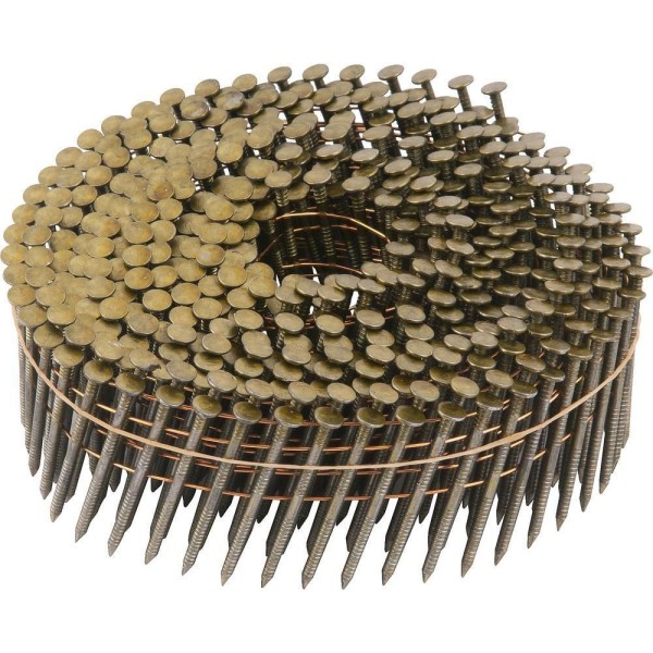 Encontraproduto.com.br - Prego Anelado 38mm Carretel 300 pçs p/ Pregador Pp550 Vonder