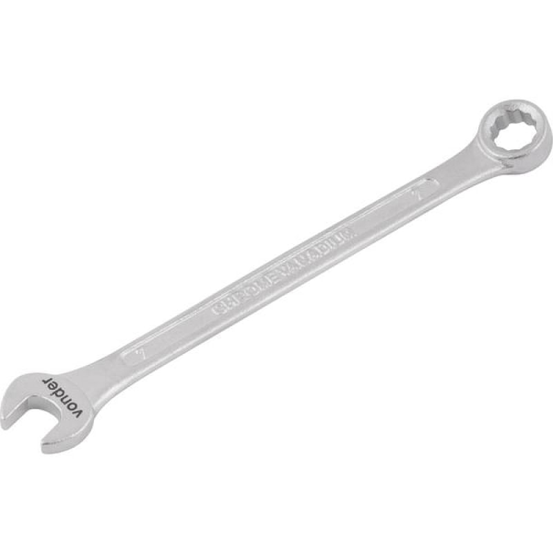 Encontraproduto.com.br - Chave combinada 07mm cromo vanádio fosco cartela - Vonder
