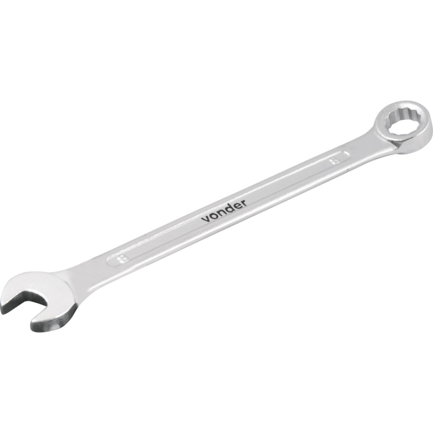 Encontraproduto.com.br - Chave combinada 08mm cromo vanádio fosco cartela - Vonder