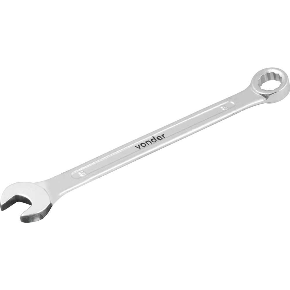Encontraproduto.com.br - Chave combinada 08mm cromo vanádio fosco cartela - Vonder