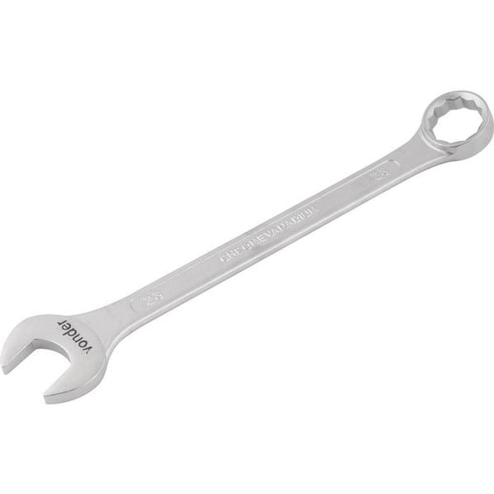 Chave combinada 23mm cromo vanádio fosco cartela - Vonder