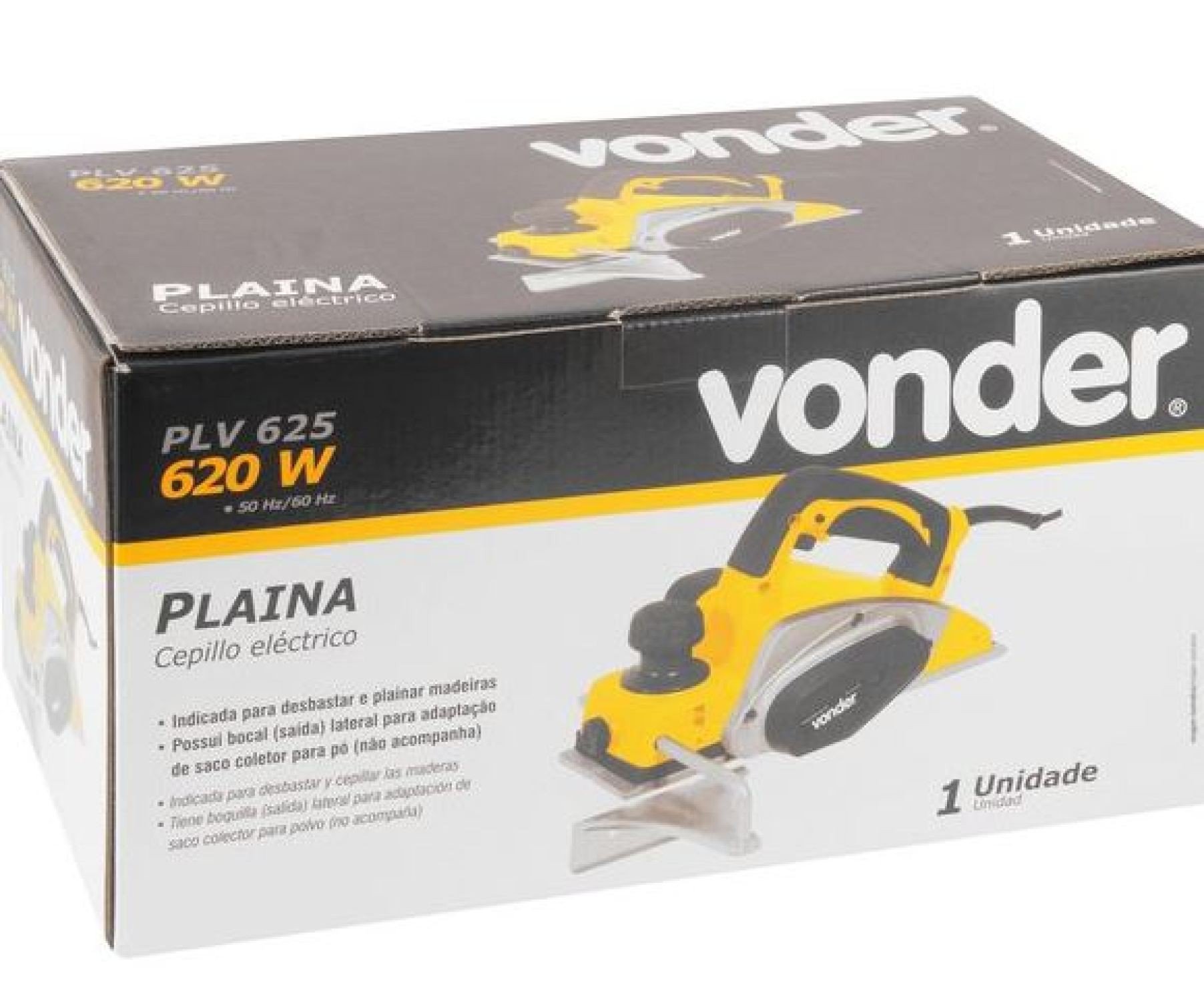 Encontraproduto.com.br - Plaina Plv 625 127V Vonder