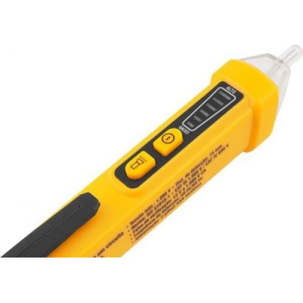 Encontraproduto.com.br - Vonder Detector De Tensão C/ Sinal Sonoro E Luz Profissional