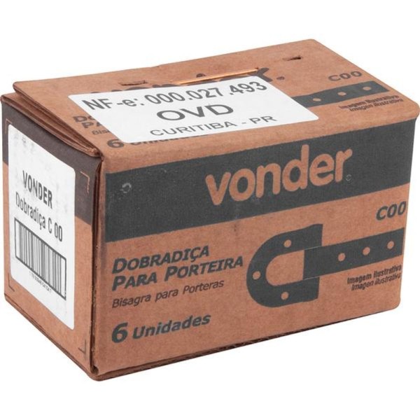 Encontraproduto.com.br - Dobradica para Porteira C00 - Vonder