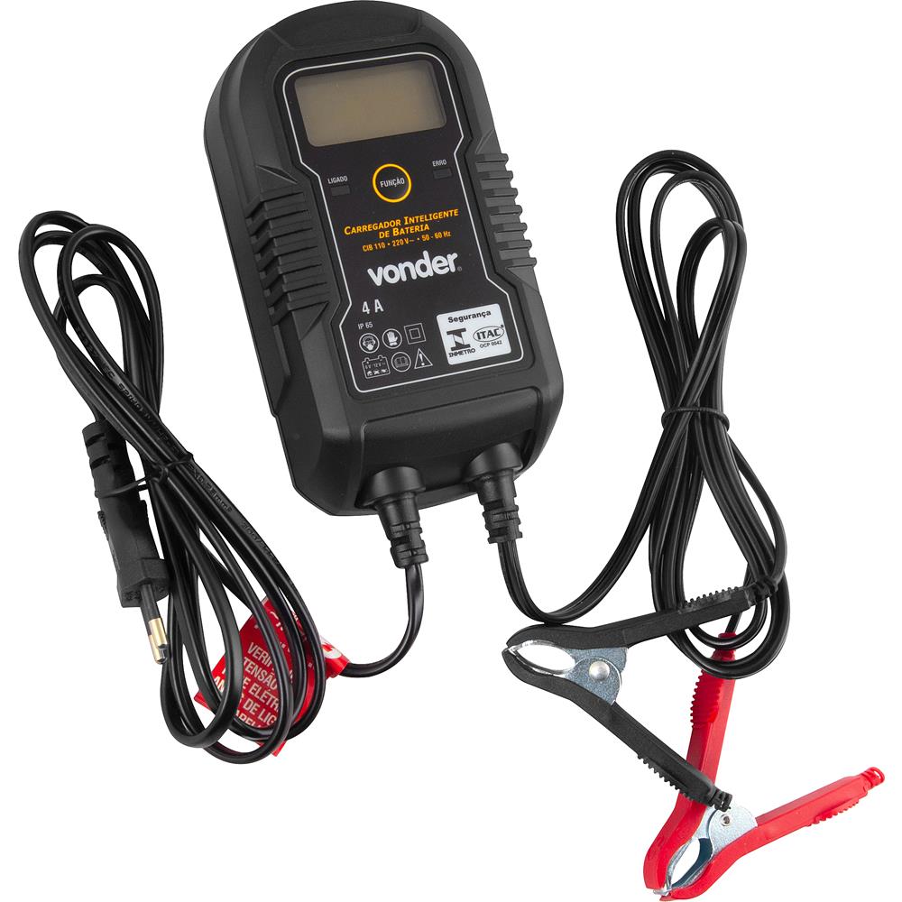 Encontraproduto.com.br - CARREGADOR INT P/BATERIA CIB110 VONDER