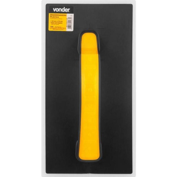 Encontraproduto.com.br - Desempenadeira Plastica Com Espuma 14x27cm - Vonder