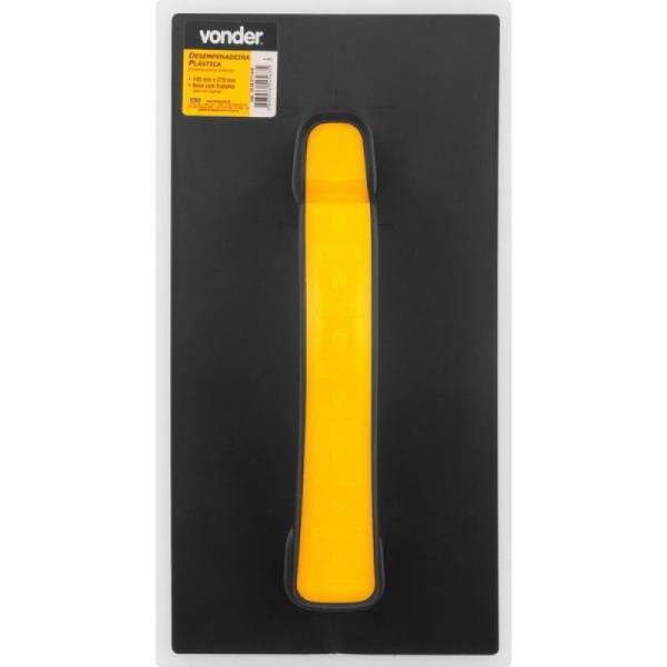 Encontraproduto.com.br - Desempenadeira Plastica Com Espuma 14x27cm - Vonder