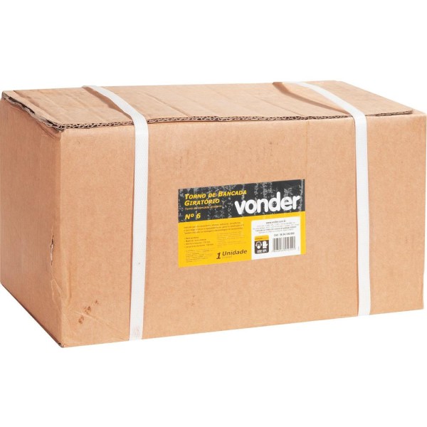 Encontraproduto.com.br - Torno Giratório De Bancada N° 6 Em Ferro Nodular Vonder