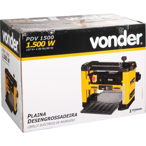 Encontraproduto.com.br - Plaina Desengrossadeira Pdv 1500 127V Vonder