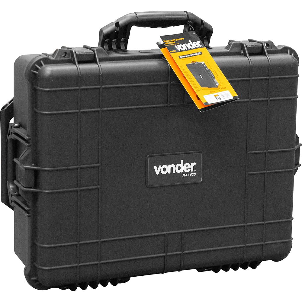 Encontraproduto.com.br - Maleta Anti Impacto Com Rodas Mai620 Vonder Cor Preto