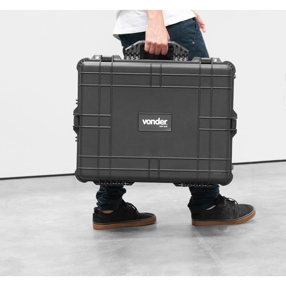 Encontraproduto.com.br - Maleta Anti Impacto Com Rodas Mai620 Vonder Cor Preto