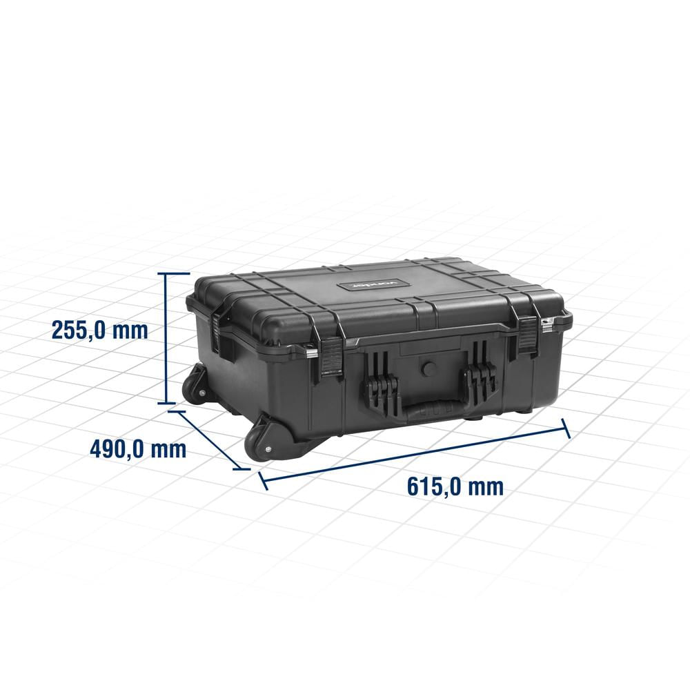 Encontraproduto.com.br - Maleta Anti Impacto Com Rodas Mai620 Vonder Cor Preto