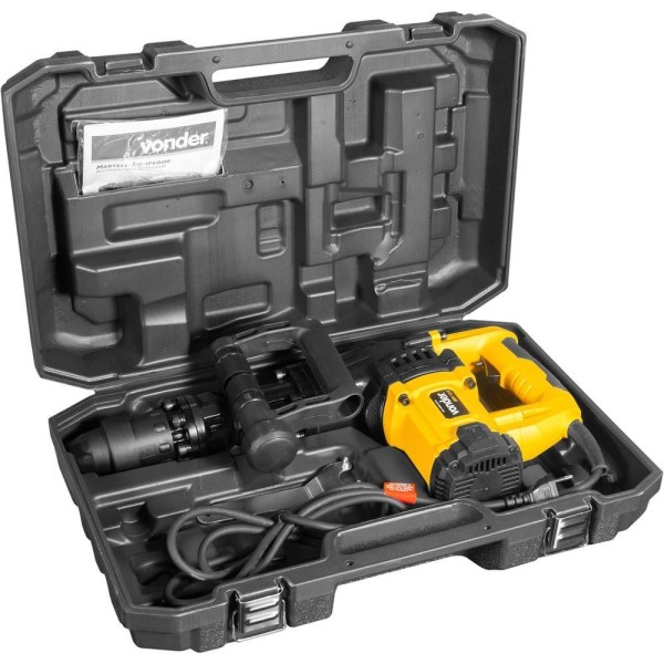 Encontraproduto.com.br - Martelete Rompedor 1300W 220V MRV1315N Com/Maleta VONDER