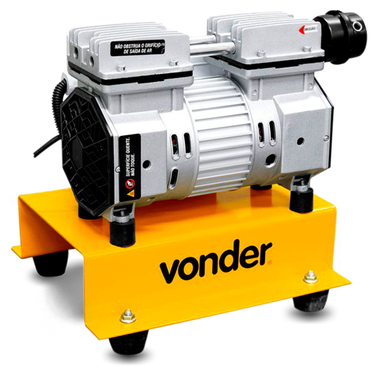 Encontraproduto.com.br - Compressor de Ar Direto Vonder 220V 750W 1650 RPM para Captação de Água em Poços Artesianos