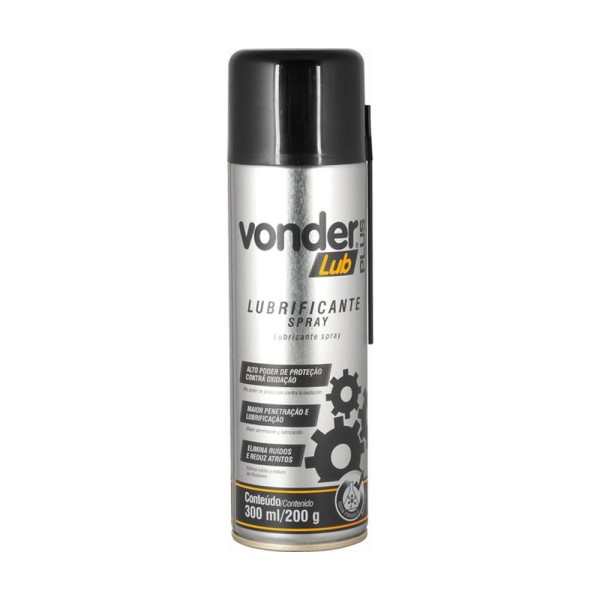 Lubrificante em Spray 300ml/200 g Vonder