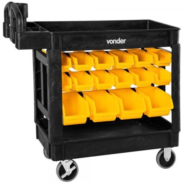Encontraproduto.com.br - Carro para Ferramentas com Gavetas Cfv032  - Vonder