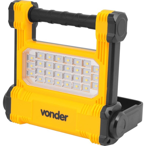 Encontraproduto.com.br - Refletor Recarregável Vonder Led Smd 10W RRV010