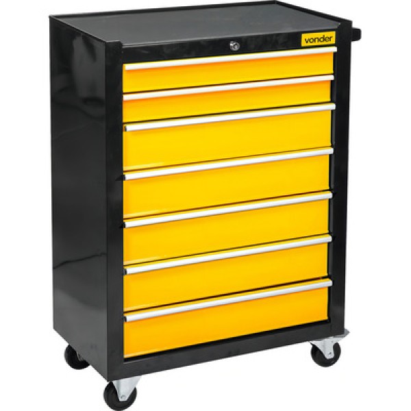 Encontraproduto.com.br - Carro para Ferramentas com 7 Gavetas - VONDER