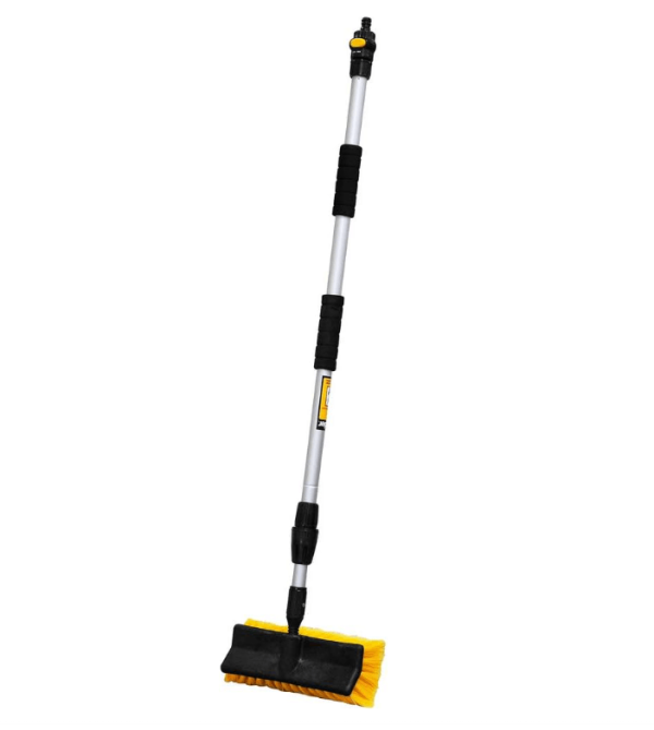 Encontraproduto.com.br - Vassoura Extensível Com Entrada De Água Placa Solar Vonder