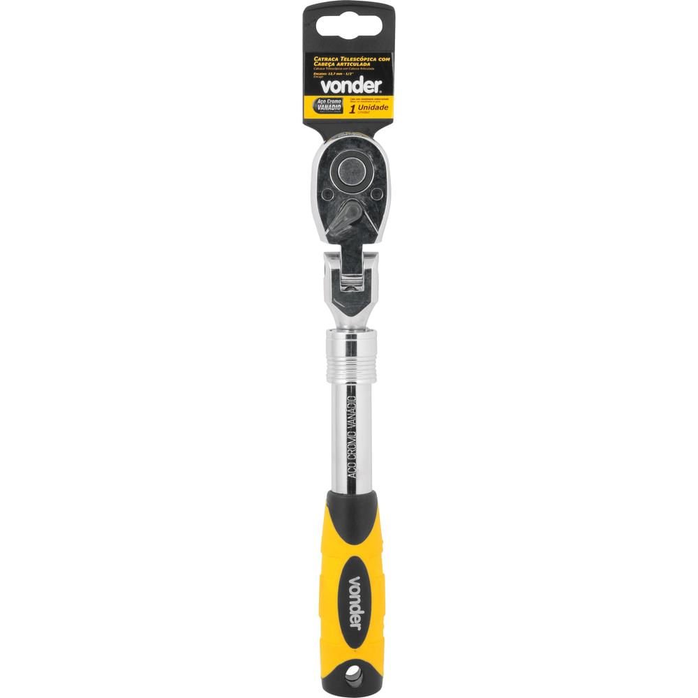 Encontraproduto.com.br - Catraca Telescópica Com Cabeça Articulada 1/2  12,7mm
