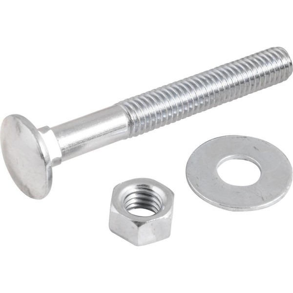 Encontraproduto.com.br - Parafuso Francês 3/8'x3'' Com Porca E Arruela 2 Peças Vonder