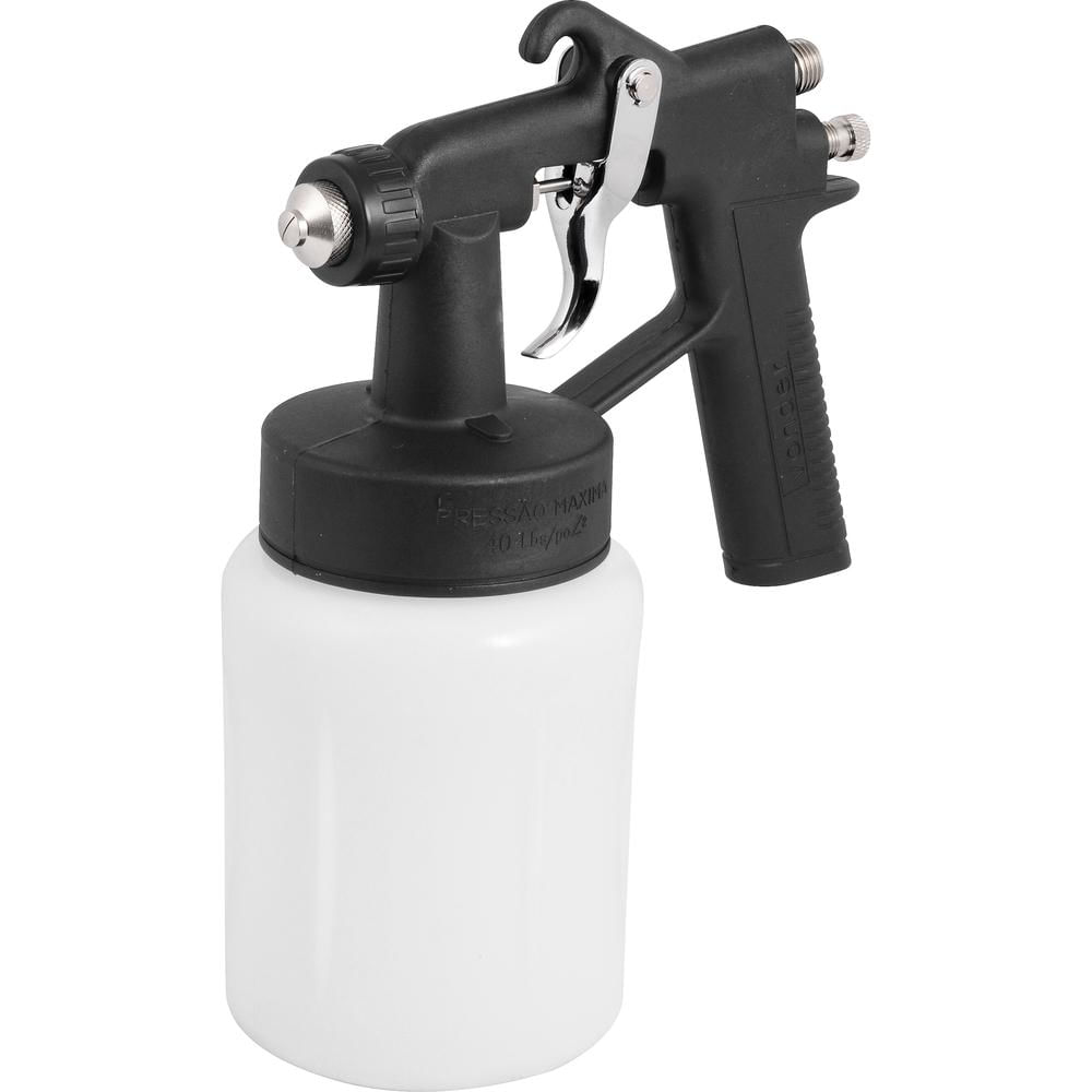 Pistola para Pintura com Caneca Plástica Ar Direto PPV90 - Vonder - 62.20.900.000 - Unitário