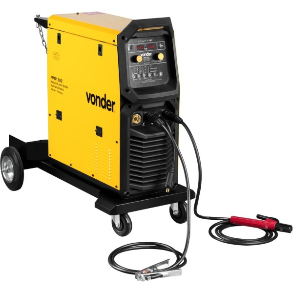 Encontraproduto.com.br - Máquina Solda Multiprocessos 300 380V Trifásico Vonder