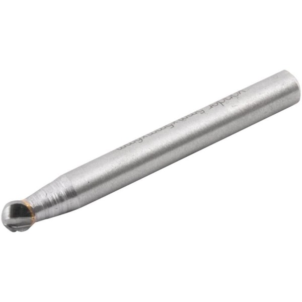Encontraproduto.com.br - Lima Rotativa Esférica P/ Alumínio 5 Mm C/ Haste 6 Mm Vonder