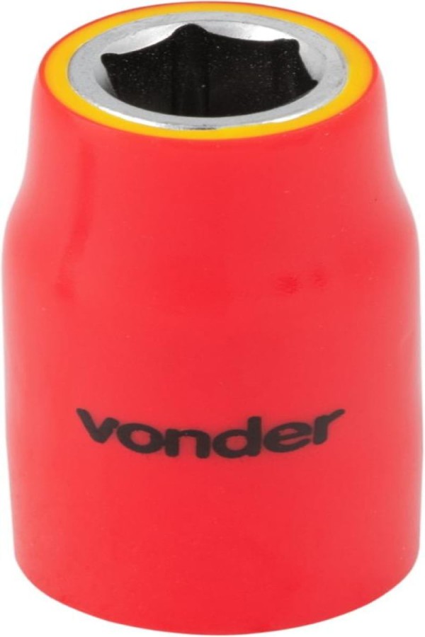 Encontraproduto.com.br - Soquete Isolado Sextavado Encaixe 1/2'' 10mm Iec60900 Vonder