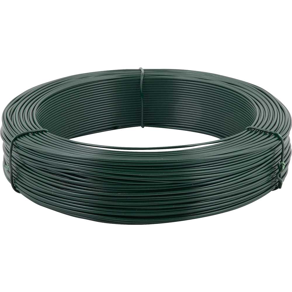 Encontraproduto.com.br - Arame revestido com PVC verde 1 kg BWG 20 VONDER