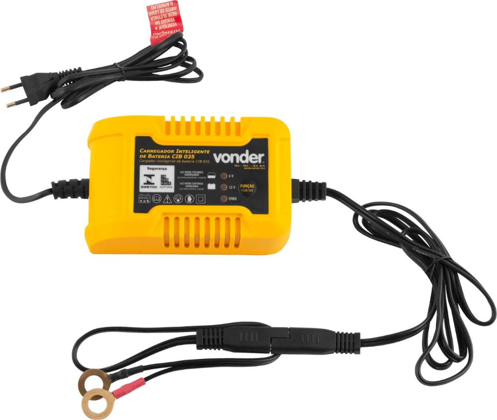 Encontraproduto.com.br - Carregador Inteligente de Bateria Bivolt Cib 035 Vonder