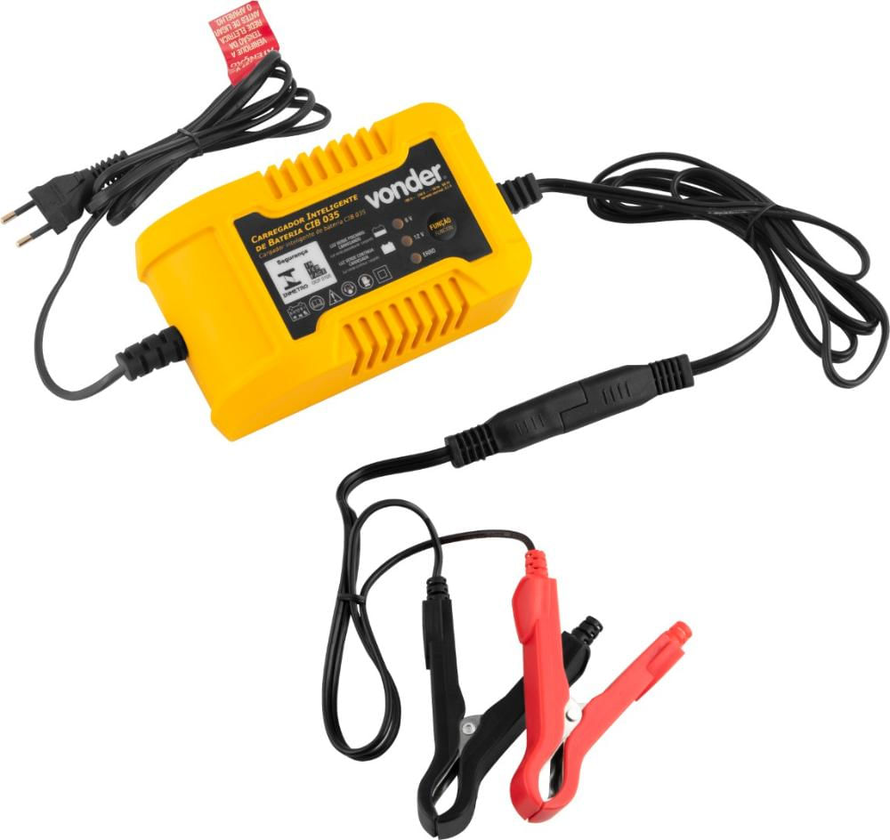 Encontraproduto.com.br - Carregador Inteligente de Bateria Bivolt Cib 035 Vonder