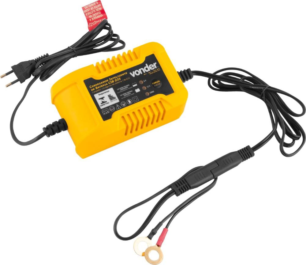 Encontraproduto.com.br - Carregador Inteligente de Bateria Bivolt Cib 035 Vonder