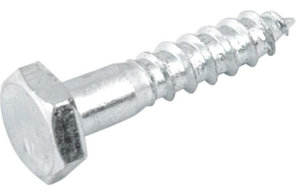 Parafuso Sextavado Rosca Soberba 1/4''x30mm 4 peças Vonder