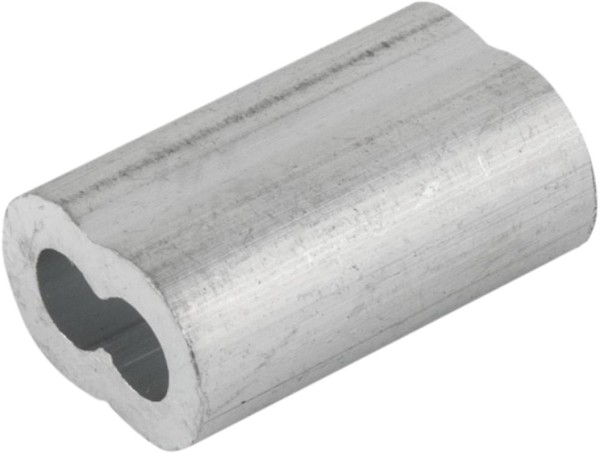 Encontraproduto.com.br - Prensa Cabo p/ Cabos de Aço de 3/16'' com 10 peças Vonder
