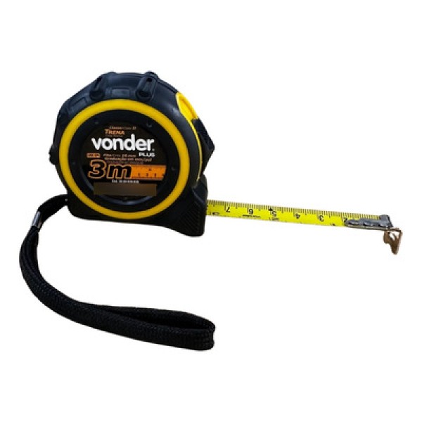 Encontraproduto.com.br - Trena De Aço 3 M X 16 Mm - Vonder Plus - 38.68.030.030